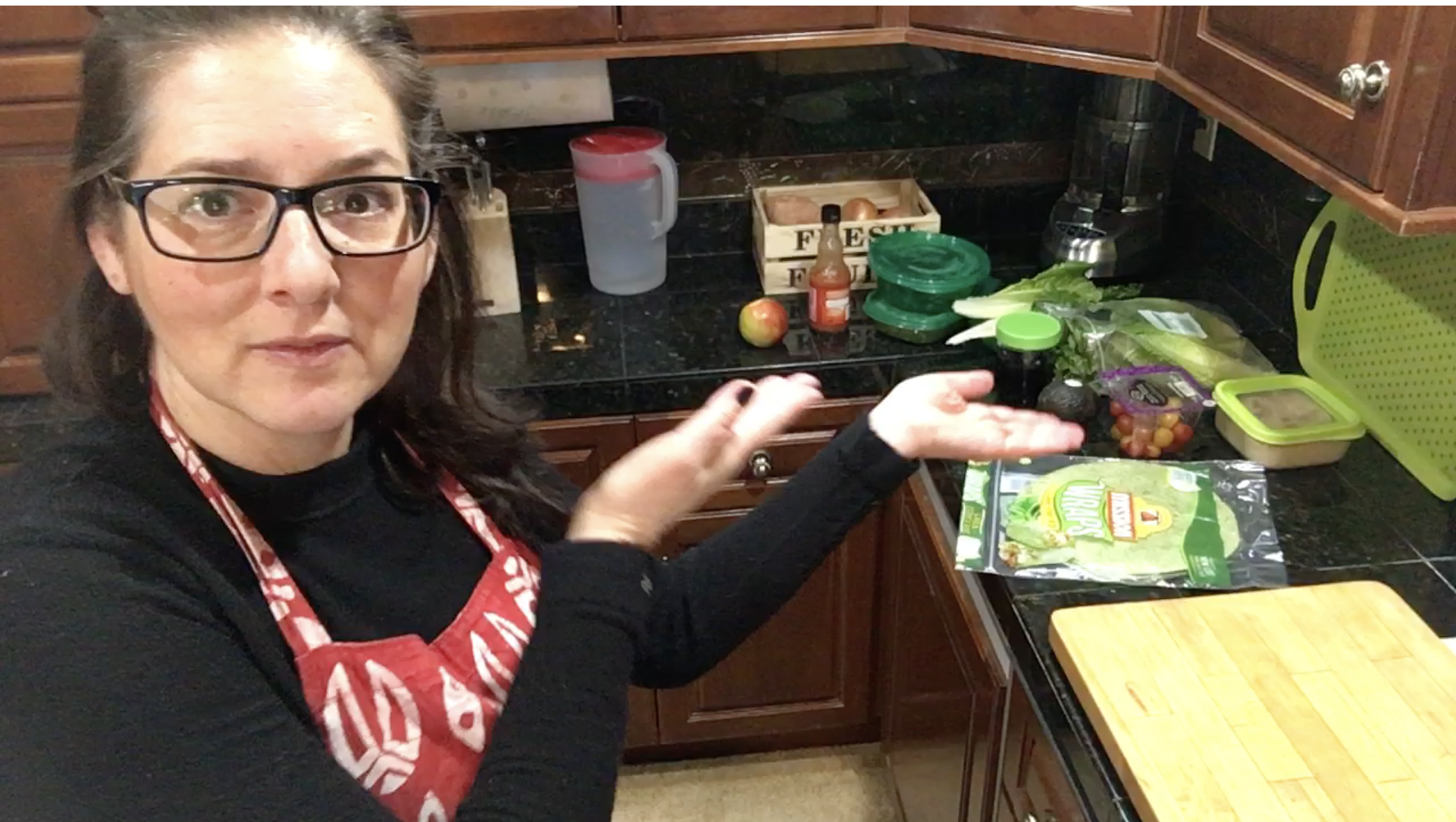My instructional video of making a vegetable wrap that you will LOVE the tastes and nutritional benefits of.